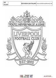 Futbol Kulüpleri boyama sayfaları